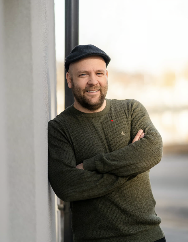 Bilde av Nils Bråthen ved Pancom. Kontaktperson ved kjøp av boligtomt i Solvik Terrasse